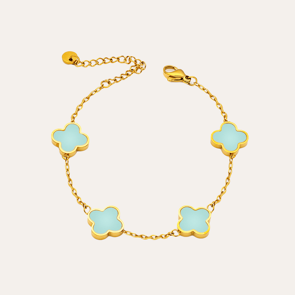 Turquoise Clover Bracelet