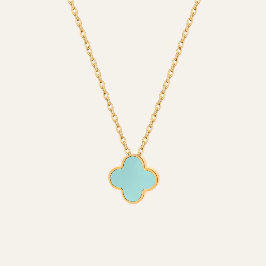 Turquoise Clover Chain