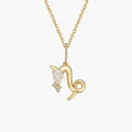 Stone chain necklace