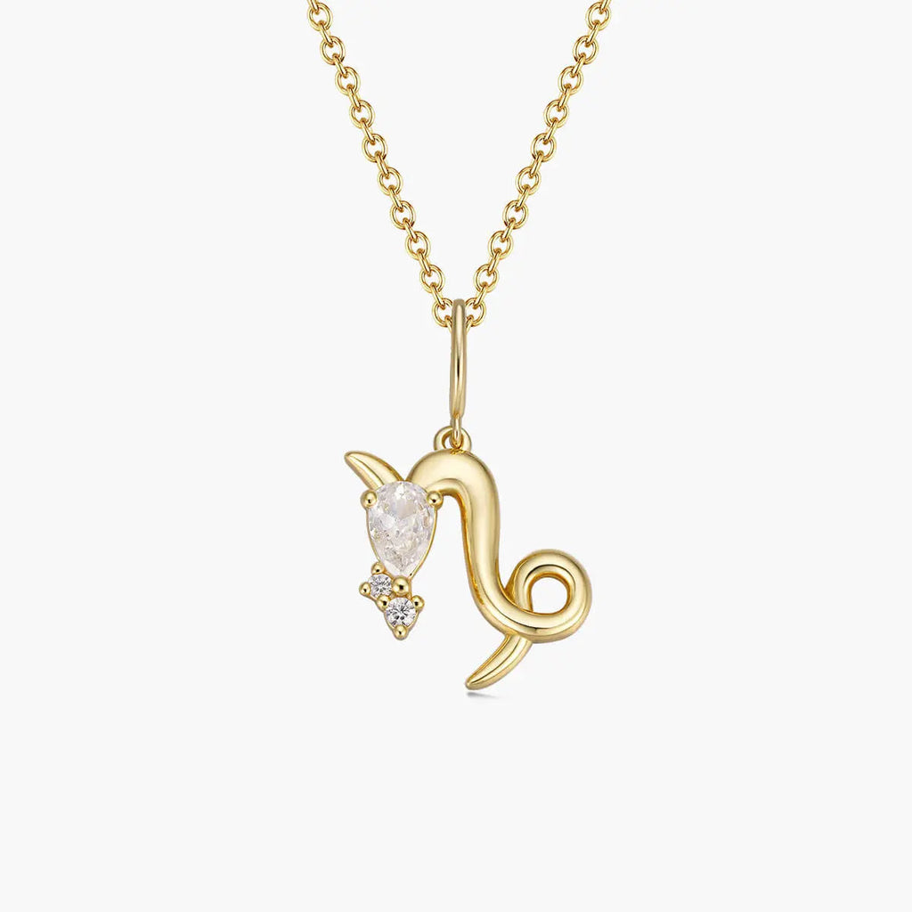 Stone chain necklace