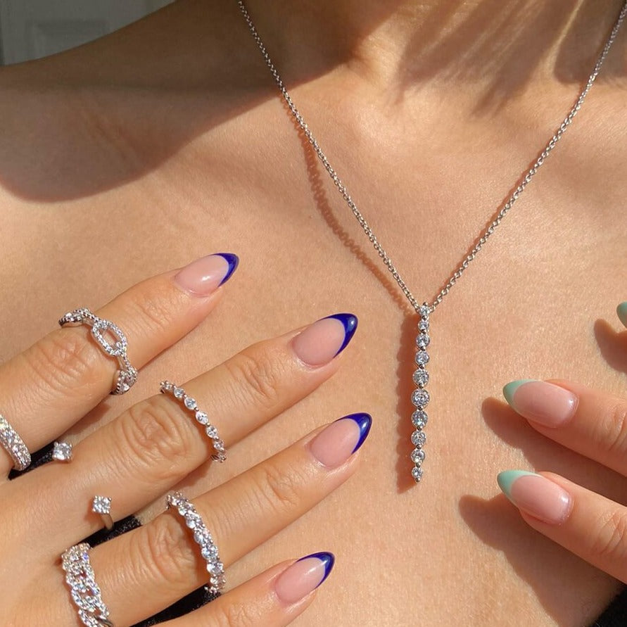 Brilliant round Pendant-Necklace