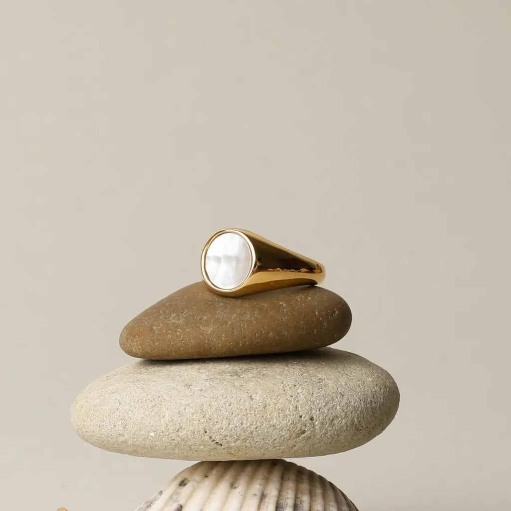 Mother-of-Pearl Ring