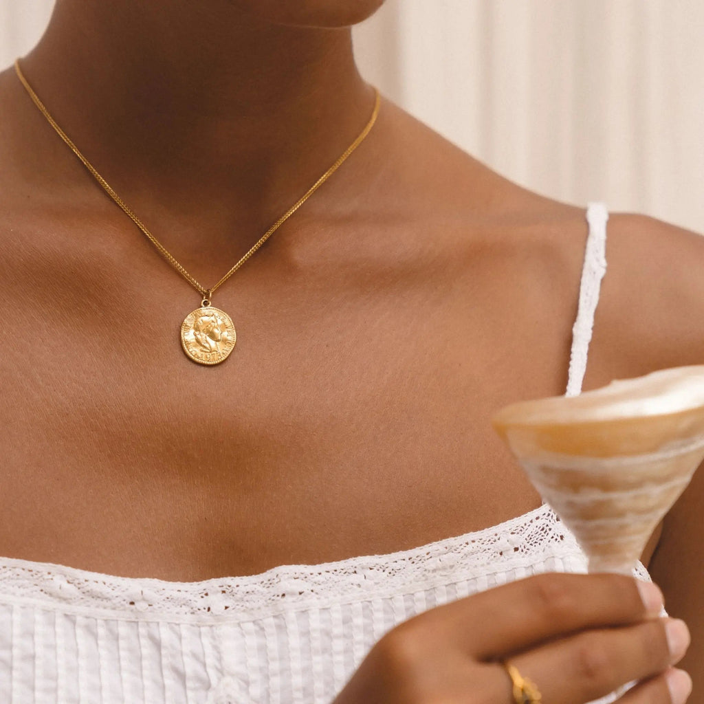 Antike Münz-Necklace