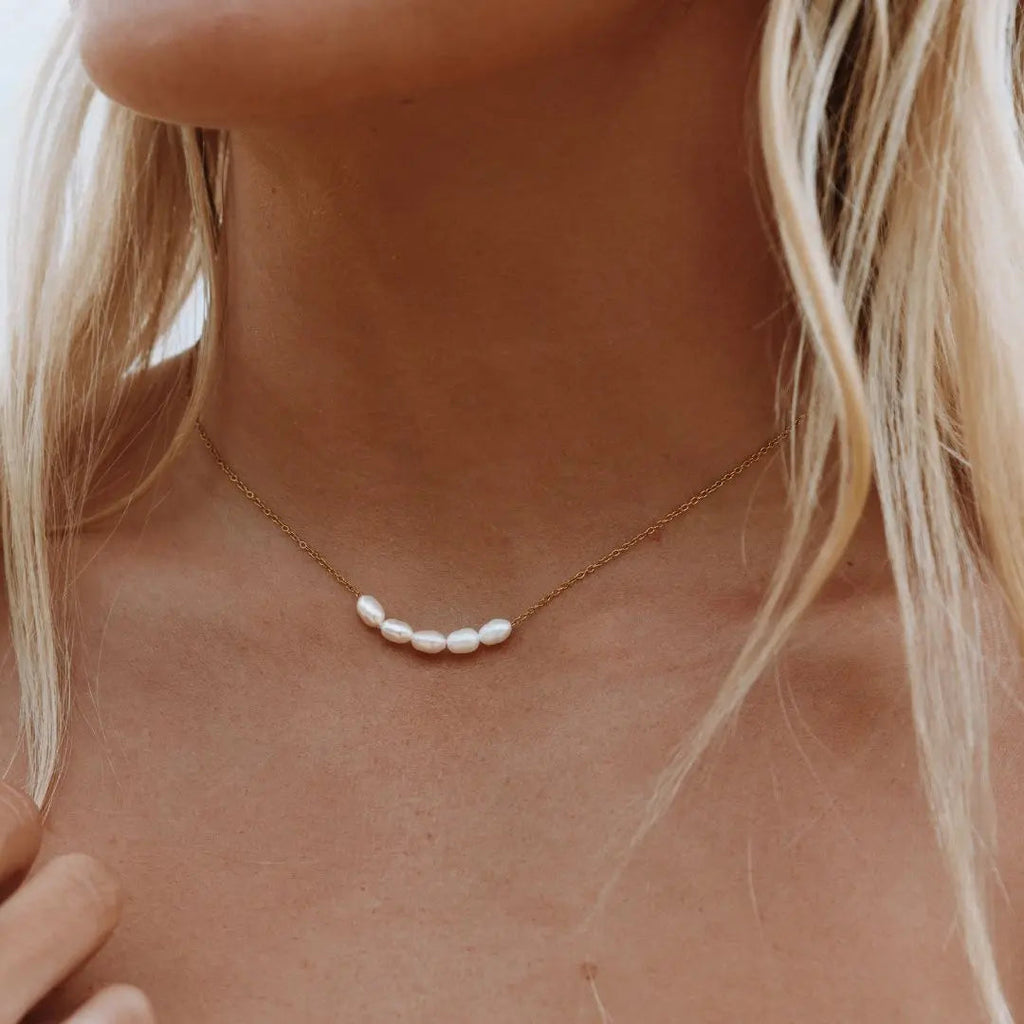Dainty Freshwater-Pearl Necklace