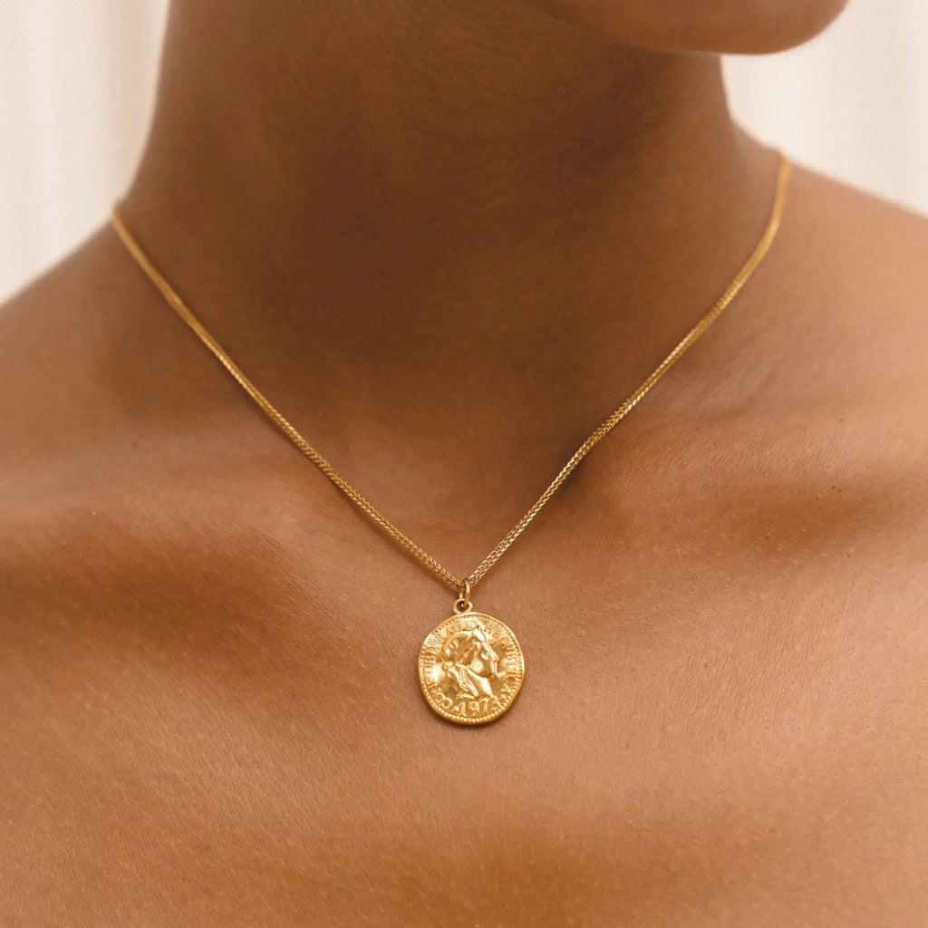 Antike Münz-Necklace