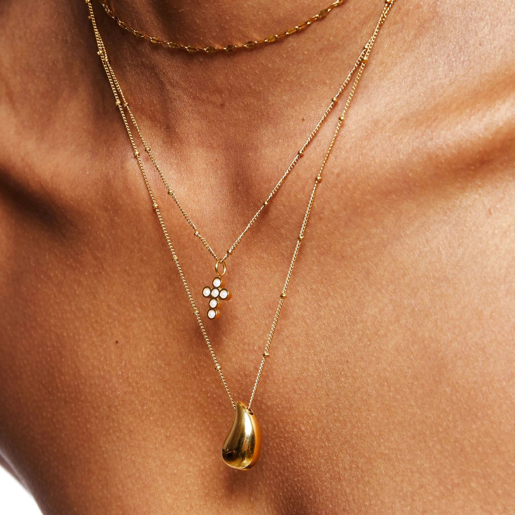 Necklace with Drop Pendant