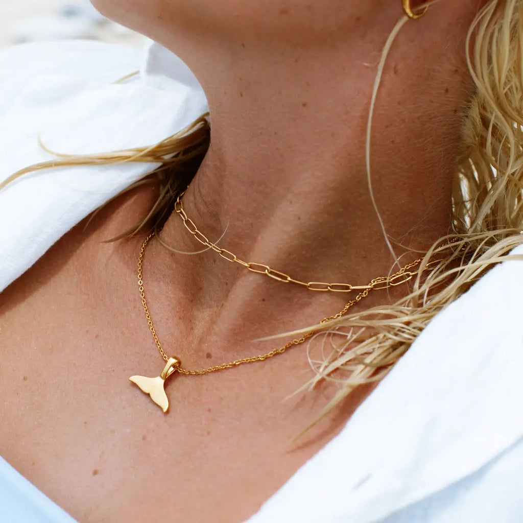 Cozumel" Papierclip-Necklace