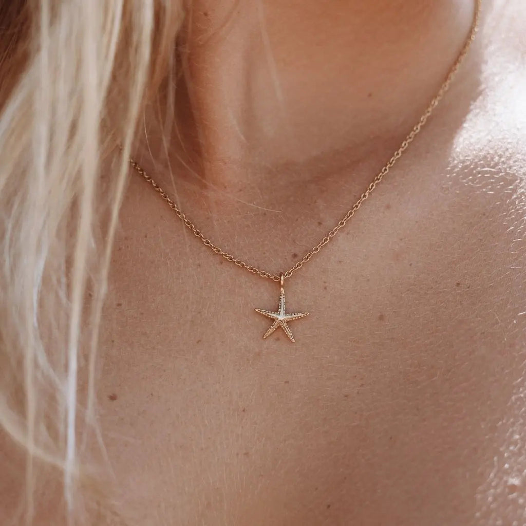 Starfish necklace