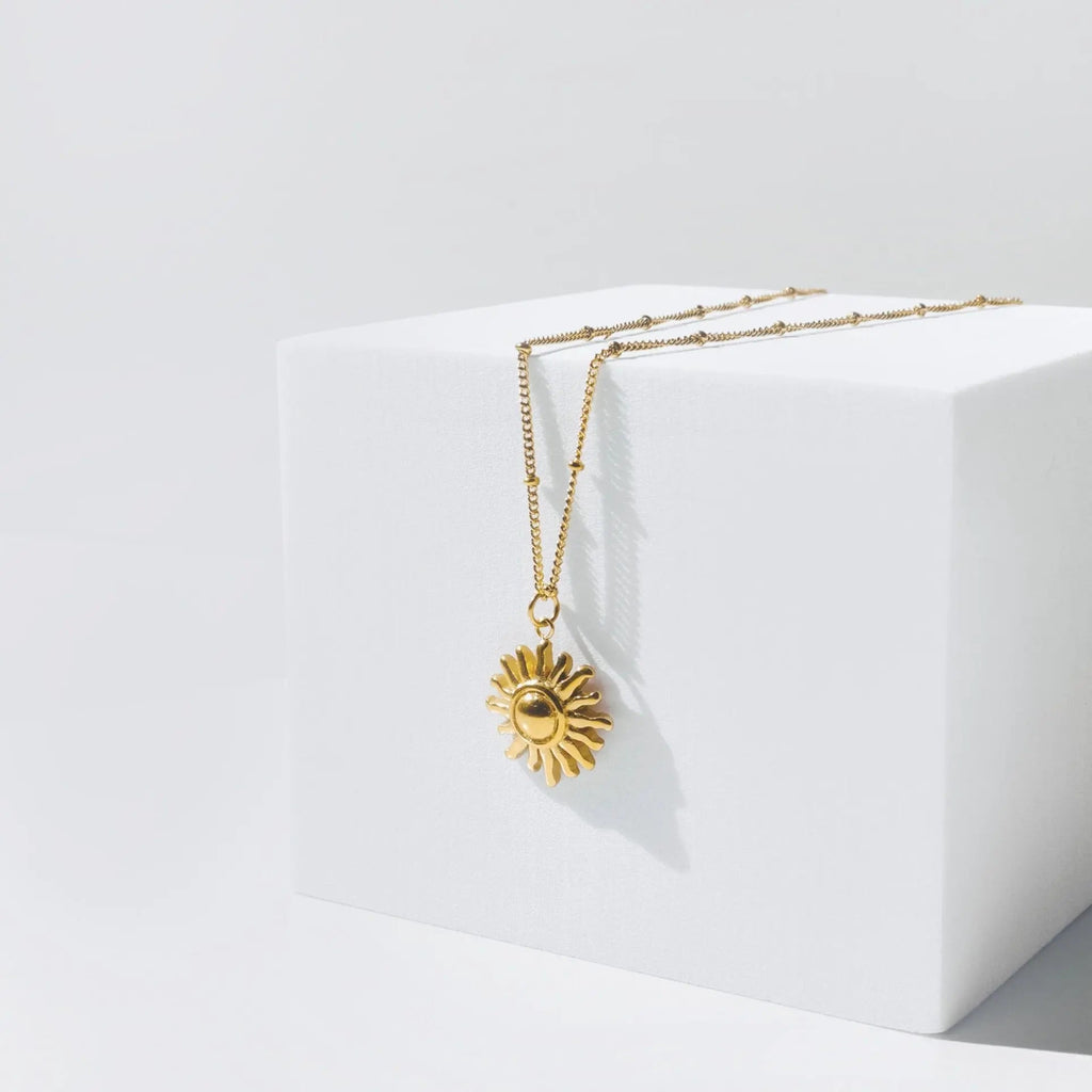 Sun necklace