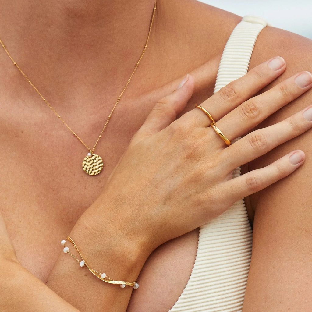 Insel-Medaillon-Necklace