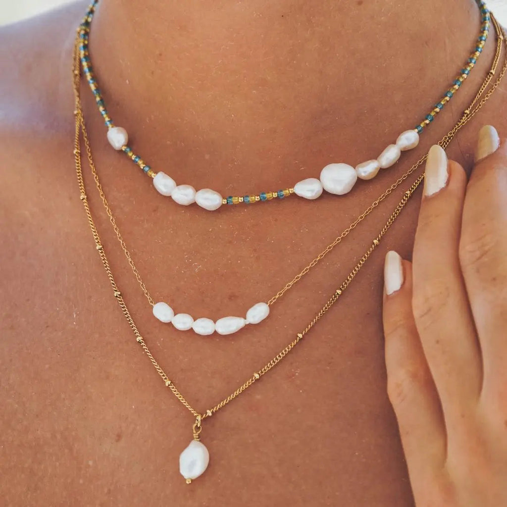 Dainty Freshwater-Pearl Necklace