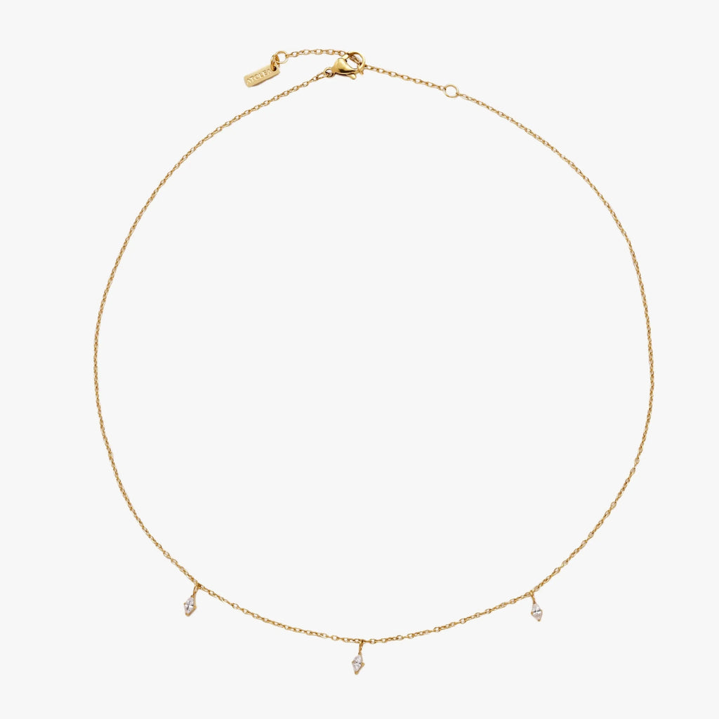 Dreifach-Diamanten Choker
