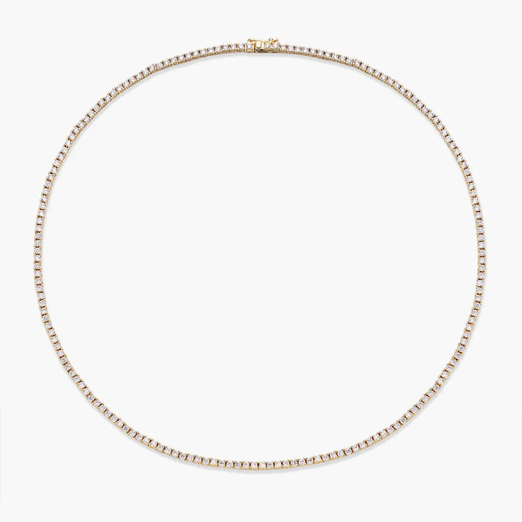 Small Tennis-Necklace (2mm)