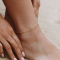 Amalfi" Figaro Anklet